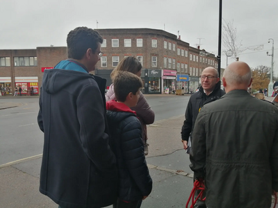 Robert with Haywards Heath residents