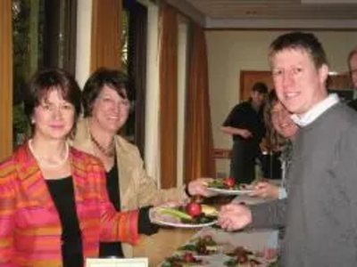 Lib Dem lunch at East Court