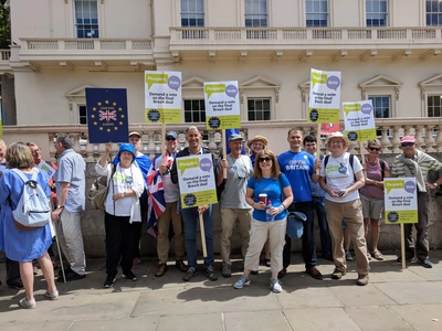 March for Vote on Final Brexit Deal