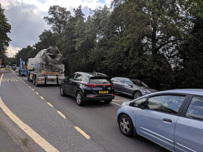 Traffic in East Grinstead