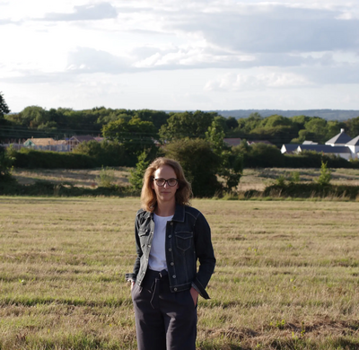 Cllr Alison Bennett in Hurst Meadows